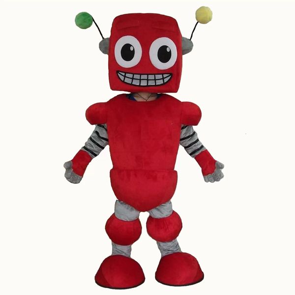 Festival Robe Robot Robot Mascotte Costumes Carnival Hallowen Cadeaux Unisexe Adultes Fantaisie Fantaisie Games Outfit Célébration Cartoon Caractères Tenues