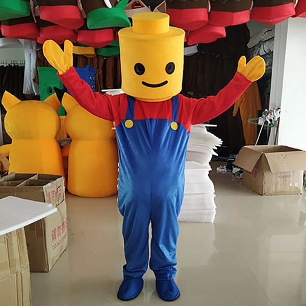 Robe de festival Costumes de mascotte de robot Carnaval Cadeaux d'Halloween Unisexe Adultes Fantaisie Jeux de fête Tenue Célébration de vacances Tenues de personnage de dessin animé