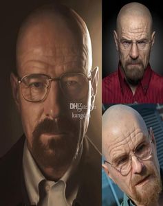 Festival Party Masks Movie Celebrity Latex Mask Toy Breaking Bad Bad Professor Mr White Costume réaliste Masque Halloween Cospl32130044 REAL