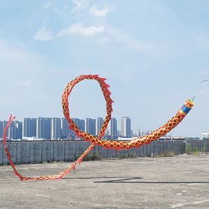 Feestelijke feestbenodigdheden Chinese vlieg draken dans body zonder stick outdoor oefening speelgoed rekwisieten fitnessproducten grappige nieuwjaarscadeaus