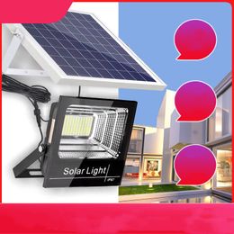 Feestelijke feestartikelen Solar Light Home Outdoor Garden Licht Nieuw landelijk Fotovoltaïsche straatverlichting Led High Power 800W Flood Super helder waterdicht