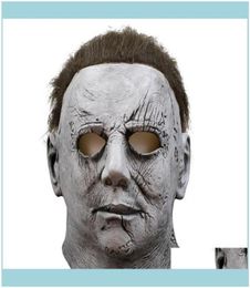 Festive Plies Home Gardenkorku mascara Myers masques maski effrayant mascarade Michael Halloween Cosplay Party Masque Maskesi Real5408978784938