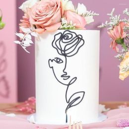Feestelijke benodigdheden acryl verjaardagstaart decoreren gepersonaliseerde topper voor vrouw meisje decoratie feest toppers decor