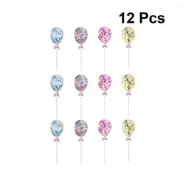 Feestelijke Benodigdheden Ballonnen Ballon Topper Taart Verjaardag Sticks Happy Cupcake Cluster Pastel Sprinkles Party Multi Kleuren Kies Latex