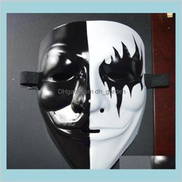 Feestelijke benodigdheden Home Garden Vendetta Party Ghost Dance Halloween Anoniem Terror Masks Fancy Cosplay Full Face V Mask GGA2751 Drop D