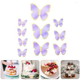 Feestelijke benodigdheden kinderen verjaardag cupcake topper cup cake accessoire decoratie fruit picks butterflies kaassticks