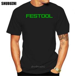 Festool T Shirt Men Tops Fashion Fashion Short Manga Tools Camiseta Camiseta Mans