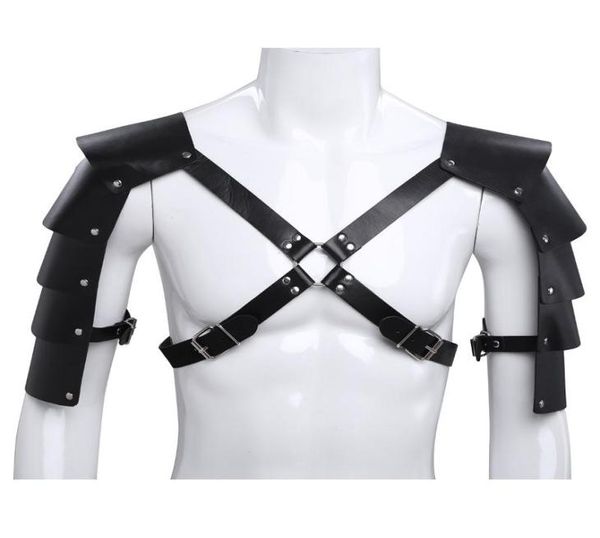 Cinturas de arneses de hombro de ropa gay fetiche de la jaula erótica de la jaula de la jaula de la altura de los hombres para bondage bdsm sets9824503