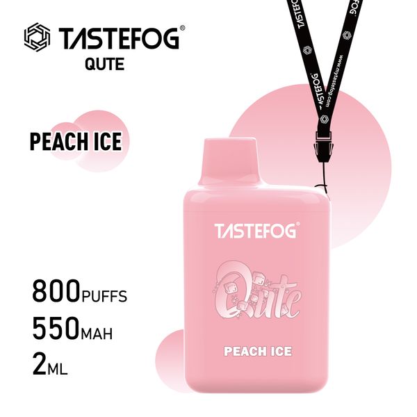 Pen de vape desechable de marca original Tastefog 2% Alta calidad 800 Puff 550mAh E cigarrillo con certificado CE Rosh TPD 15 Fabones Entrega rápida