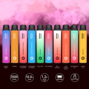 Ff groothandel mesh spiraal 3500 puffs wegwerp vapes pen elektronische sigaretten snelle levering