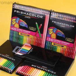 FFUS Pencils Prismacolor 24/12/36/48 Kleurolie Schilderpotloodset houten houten voor schetstudenten Art Supplies Crayon D240510