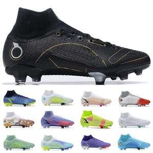 Zapatos de fútbol FG Ronaldo CR7 Vapores 14 XIV Elite SG Pro Anti Clog Cleats Outdoor Superfly 8 VIII CR110 Neymar Botas de fútbol
