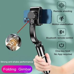 FGCLSY stabilisateur de cardan Selfie bâton trépied pliable sans fil avec monopode d'obturation Bluetooth pour IOS Android 240229