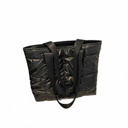FI Ladies Tote handtassen Grote capaciteit Cott Gedekte portemonnees Handtassen Rhombus Shop Bag Quilted Solid For Office Work V2AK#