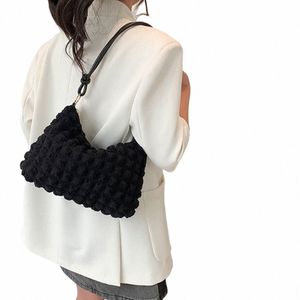 FI Sacs à bandouliers de grande capacité pour les femmes filles pure Couleur à main fesses dames sac à main décontracté G2BS #