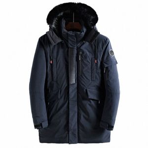 Fi Mâle Parkas Manteau d'hiver Hommes Vestes Nouveau 2018 Marque Chaud Épais Manteaux Militaire Vintage Style Hommes Vêtements Plus Taille 3XL A4Zs #