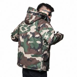 Fi hommes Camoue veste Style militaire décontracté mâle coupe-vent manteau tactique à capuche veste pour hommes 894K #