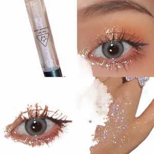 Fi Shimmer liquide Glitter Eyeliner fard à paupières brillant métallique nacré paillettes éclaircir couché vers à soie beauté des yeux maquillage p9UJ #