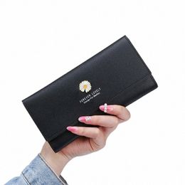 Fi Women Wallet Hasp Lady Meybags Zipper Coin Purse Woman Enveloppe Wallet Mey Cartes ID Holder Spols Pocket 19J0 #