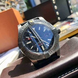 Fiber Lings Luxury Watch Centennial Avenger Blackbird Reconnaissance Aircraft Yellow Wolf Series Carbon Titanium Watch Volledig automatisch BREI