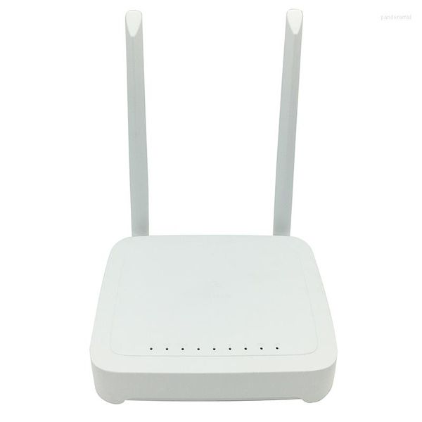 Equipo de fibra óptica 5G WIFI ONT GPON Banda dual UMXK H3-2S 4GE 2.4G/5G AC TEL 5dbi Soporte de antena TR069/ACS ONU Router Wireless FTTH Modem