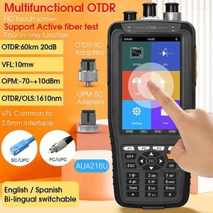 Fiber Optic Equipment AUA216A/U 28U/A 280U/A Smart OTDR 1310 1550nm 1610nm With VFL/OPM/OLS Touch Screen Optical Time Domain Reflectometer