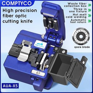Équipement de Fiber optique COMPTYCO 2024 FTTH, outil de coupe de haute précision AUA-X5 couteau de câble de couperet optique 16 lames de Surface