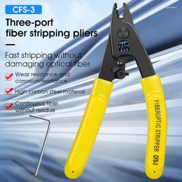 Glasvezel Apparatuur COMPTYCO CFS-3 Drie-poort Optische Stripper Tang Draad Strippers Voor FTTH Gereedschap Strippen Tang Tool