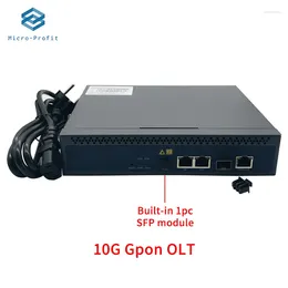 Équipement de fibre optique FTTH Mini GPON OLT Telnet CLI WEB Manager Fonction Port unique 1Port 1:128 Onu SFP Module avec compatible HUAWEI