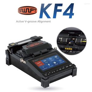 Glasvezelapparatuur Korea Engels Menu Ftth Fusion Splicer Swift KF4 Optische kabel Automatische touchscreen Splicingmachine