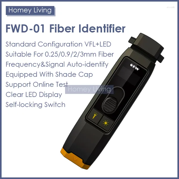 Équipement de Fiber optique OFW, détecteur optique en direct avec localisateur visuel de défauts, lumière LED 700-1700nm SM MM