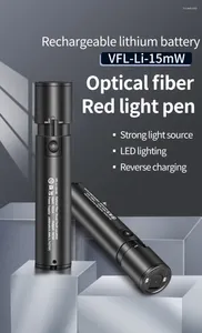 Stylo testeur Laser optique pour équipement de Fiber optique, Source de lumière VFL, localisateur visuel de défauts, 15/20/30/50MW LED