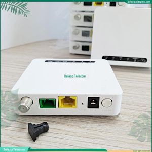 Équipement de fibre optique original double bande 5 pièces APC XPON 1GE Wifi Ont ONU Gpon EPON Modem SC CATV Firmware anglais sans adaptateur secteur