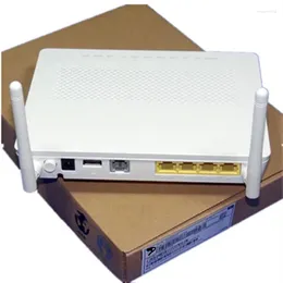 Équipement de Fiber optique Original HG8546M GPON ONU XPON ONT 4FE LAN 2.4G, routeur WIFI PPPOE Modem IPOE, micrologiciel anglais avec alimentation