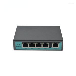Glasvezelapparatuur Topkwaliteit 100Base 5 Ports POE 12/20/48V Goede Ethernet -schakelaar