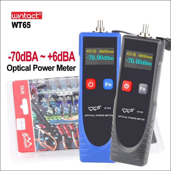 Compteur de puissance à fibre optique testeur optique électrique Mini compteur de facteur de localisateur de défaut portable WT65 analyseur de puissance numérique