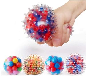 Fidget DNA Squise Stress Bal Squeeze Kleur Sensory Speelgoed Verlichting Spanningen Home Reizen Andfree Office Gebruik Fun For Kids Volwassenen DHL SHIP FY9409