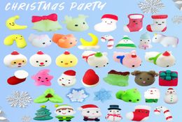 Fidget PVC Squishy Animal Toys Christmas Designer Party Favor Cartoon Extrusion Vent Toy Squelf Mochi Rising Antistress Abreac B5033141