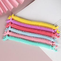 Fidget Sensory Toy Noodle Rope TPR Stress Reliever Toys Uniicornn Malala Le Decompressie trekt touwen Stress Anxiety Relief Toys voor kinderen