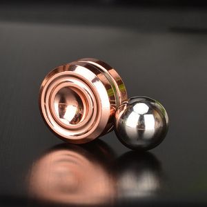 Fidget Spinner Juguetes Adulto Antiestrés Magnético Metal Spiner Ball Stress Reliever Artificial Satellite Hand Toy 220622