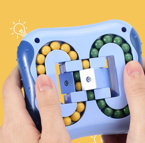 Fidget Spinner Toys Rotate Magic Cube Puzzle Brain Teaser Sudoku Puzzles Enfants Adultes Stress Relay Gifts EducationToys Toys Toys Enfants autistes (Indigo)