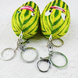 Jouet fidget pour les bandes de pastèque de la TDAH à l'intérieur de la voix drôle bouche remplaçant le porte-clés pendentif adulte décompression poupée talon de poupée