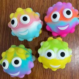 Fidget Toys 3D Decompression Ball Luminous Party Favor! Anti-Stress Sensory Squeeze squishy Pinch Toy Anxiety Relief for Kids Adults Vent Gift DHL statre