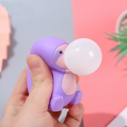 Fidget Toys Blow Spits Bubble Kawaii Squeeze Lovely Animal Soft Squishy Anti Stress Relief Kid speelgoed voor autisme Baby Bath Toy Gift 1117