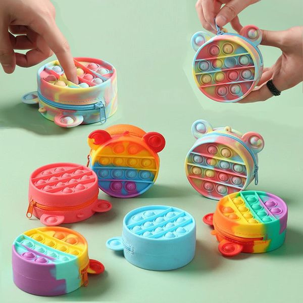 Fidget Toys Bubble Rat Killer Pioneer Portefeuille pour hommes et femmes, jouet de décompression pour élèves, musique, sac, cadeaux pour enfants