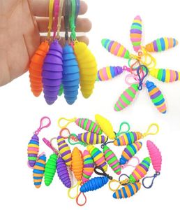 Fidget toys caterpillar mignon bulles outil de décompression outil de travoux de trousseur
