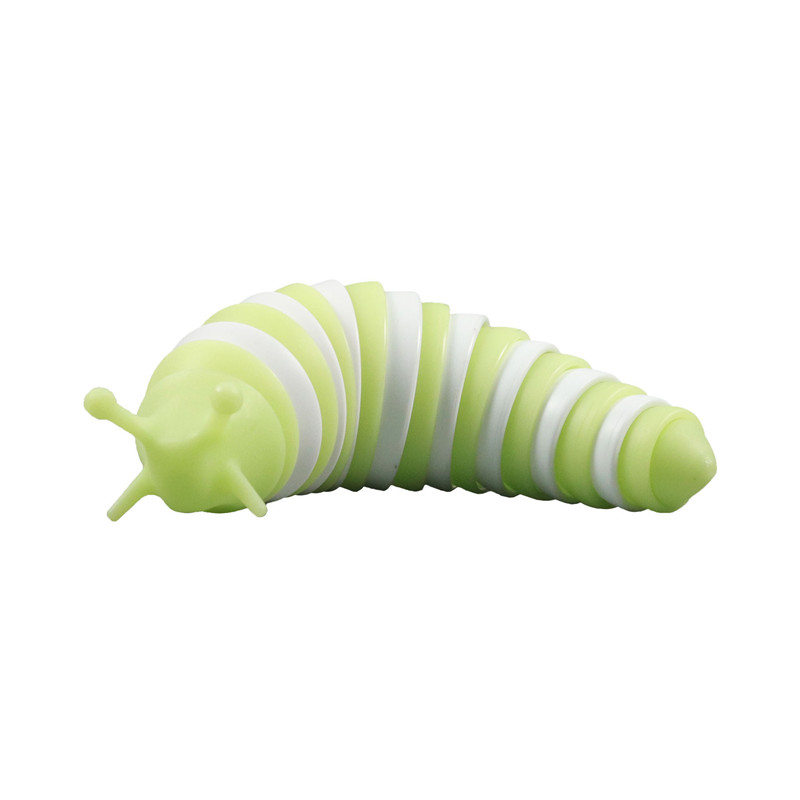 Fidget Toys luminous Slug Articulated Flexible 3D Slugs Fidget Toy All Ages Relief Anti-Anxiety Sensory for Children Aldult FREE By Epack YT199505