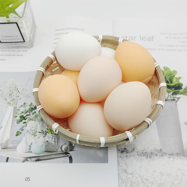 Fidget Toys Huevos simulados Soft Safe Fidgets Stress Relief Balls Squeeze Egg Sticky Reutilizable Elástico Pinch Juguetes para niños Niñas Premios en el aula 2272