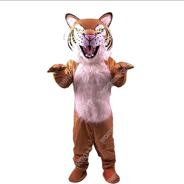 Fierce Wildcat Baleine Costume De Mascotte Simulation Personnage De Dessin Animé Tenues Costume Taille Adulte Tenue Unisexe Anniversaire Noël Carnaval Déguisement