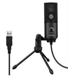 Fifine K669 Microphone câblé USB avec fonction d'enregistrement pour PC ordinateur portable9951805